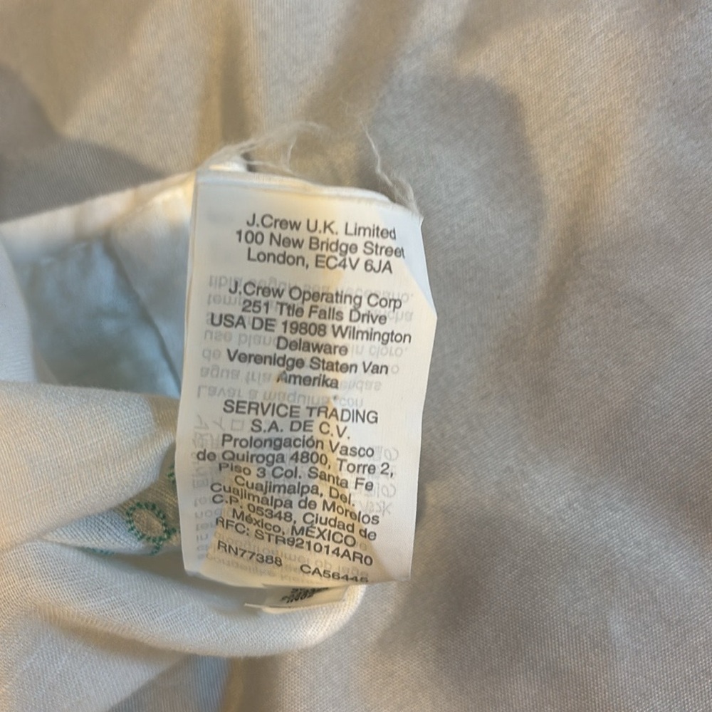 JCrew White Embroidered Swim Cover-Up - Picture 12 of 13